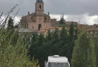 Venta, área de caravanas-camping