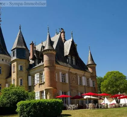 vente d'un château d'exception au cur des midi-pyrénées avec un camping 100 emplacements