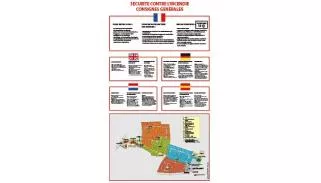 Panneaux de sécurité et règlementation intérieure