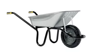 Brouette galva roue gonflée diamètre 380 mm,100 L, BALÉARES PN