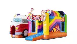 Château Gonflable Multiplay Hippie