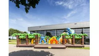 Aire de jeux gonflable Jungle