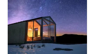 Tiny house vitrée