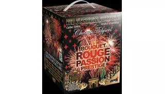 FEU D'ARTIFICE PORTABLE® BOUQUET ROUGE PASSION PRESTIGE