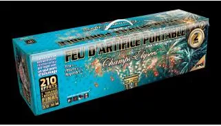 FEU D'ARTIFICE PORTABLE® CHAMPS-ÉLYSÉES® 2MN