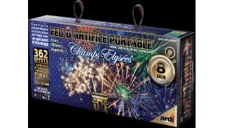 FEU D'ARTIFICE PORTABLE® CHAMPS-ÉLYSÉES® 8MN