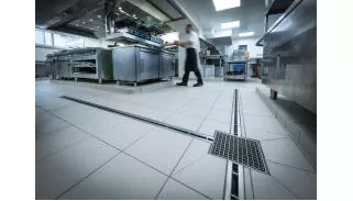 Caniveaux à fente Rigole® pour cuisine