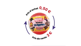 Jouets en capsules (colis de 100 boules suprises)