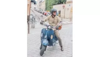 Scooter électrique retro 50cc