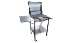 BARBECUE INOX CHARBON