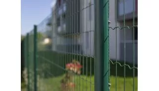 Grillage rouleau soudé plastifié