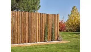 Clôture bois
