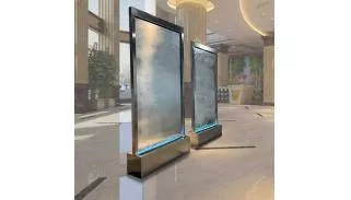Mur d'Eau Mirroir Argent
