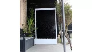 Mur d'Eau Miroir Noir