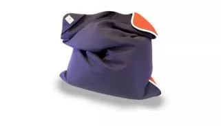 Water Pouf - Bleu/Rouge