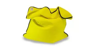 Water Pouf - Jaune/Anthracite