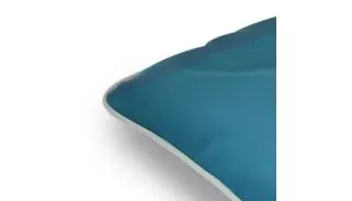 Housse Water Pouf - Turquoise/blanc