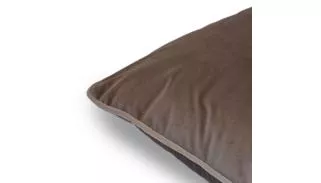 Housse Pouf Casino - Ebony/crème