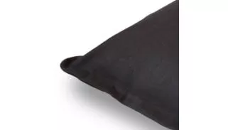 Housse Pouf Cuir - noir