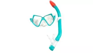 SET ENFANT MASQUE + TUBA BICOLORE 