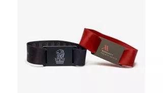 Bracelet connecté élastique avec carte à puce