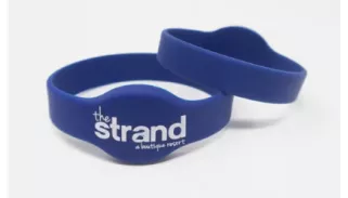 Bracelet connecté en silicone RFID à face ovale
