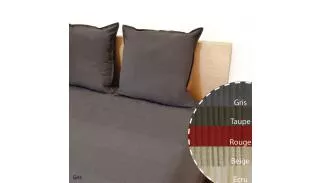 Jeté de lit et taies