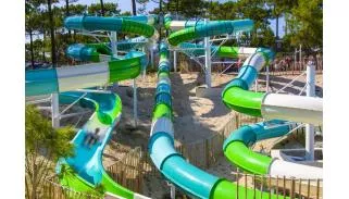 Toboggan aquatique sur mesure
