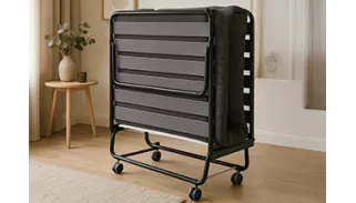 Lit pliant GRAND HOTEL (90cm) Matelas HR 38 kg