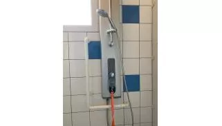 contrôle des douches 