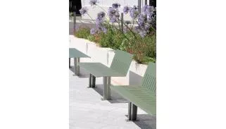 Banc IMAGINE - demi-dossier à droite