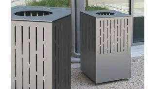 Corbeille VERTIGO carrée