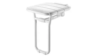 Siège de douche relevable avec pied ALU