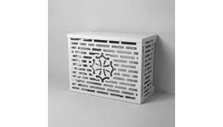 Cache clim blanc motif Occitan