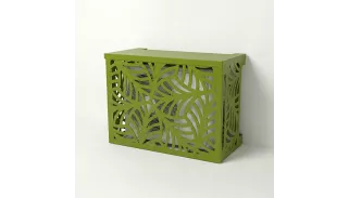 Cache clim vert motif Tropical