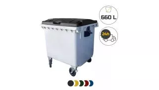 Conteneur Poubelle 660 litres