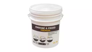 Enrobé à froid noir premium seau de 25 kg