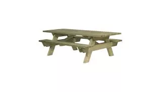 Table pique nique en bois à poser