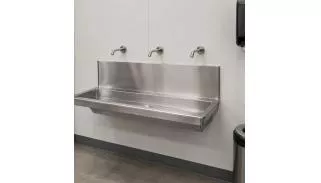 Lave mains wc collectif