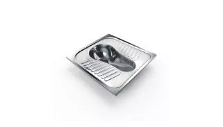 WC turc inox