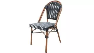 Chaise bistrot paris rotin synthétique