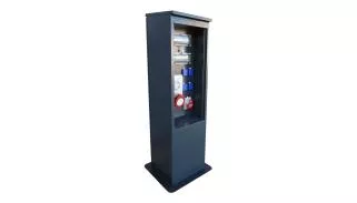 Borne de distribution eau/électricité BCM