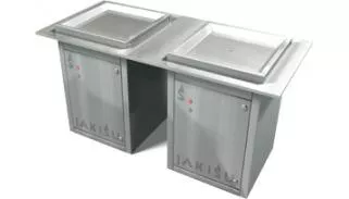 Plancha électrique DOUBLE avec plateau, Intérieur/Extérieur