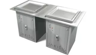 Plancha électrique DOUBLE avec plateau et monnayeur, Intérieur/Extérieur