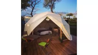 Dôme géodésique 15m² F2