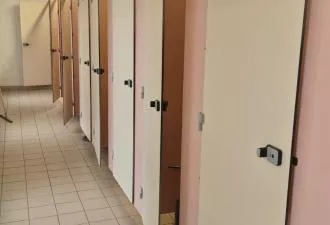 Cabines lavabos, wc, douches